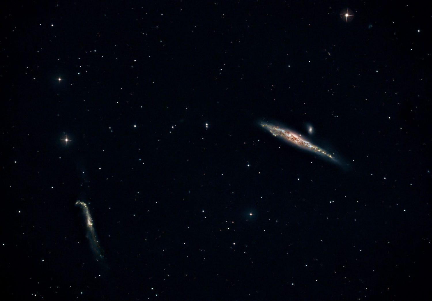 NGC 4656 + NGC 4631 Whale Galaxy