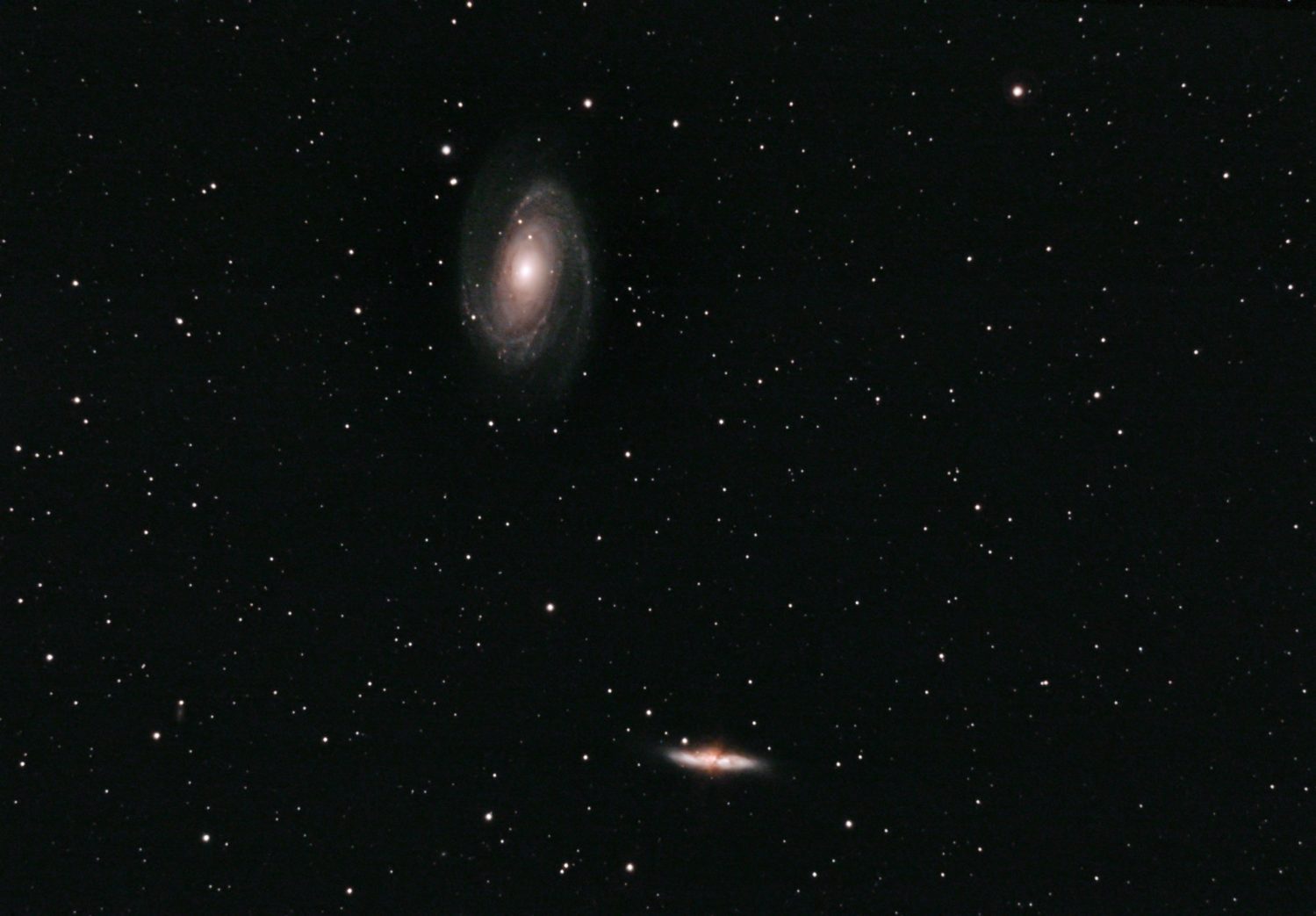 M 81 + M 82 - Bode's Nebula