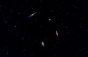 NGC 3628 + M 66 + M 65 - Leo Triplet